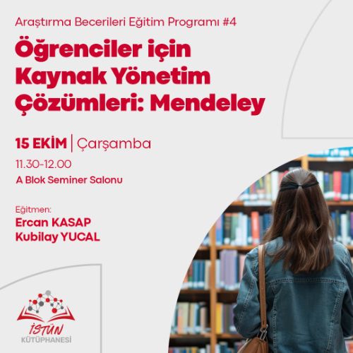 Öğrenciler için Kaynak Yönetim Çözümleri – Mendeley