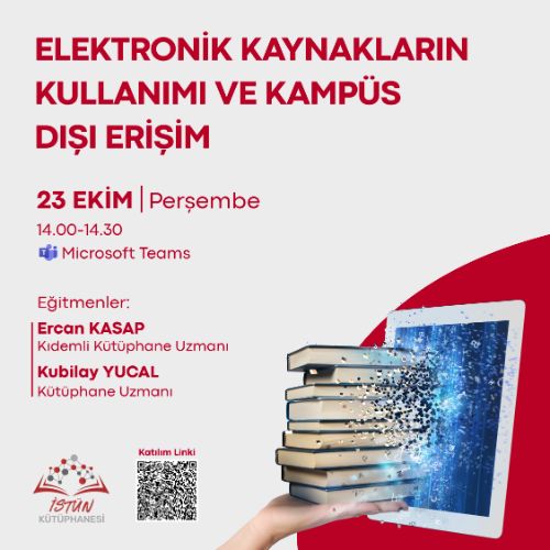 Elektronik Kaynakların Kullanımı ve Kampüs Dışı Erişim