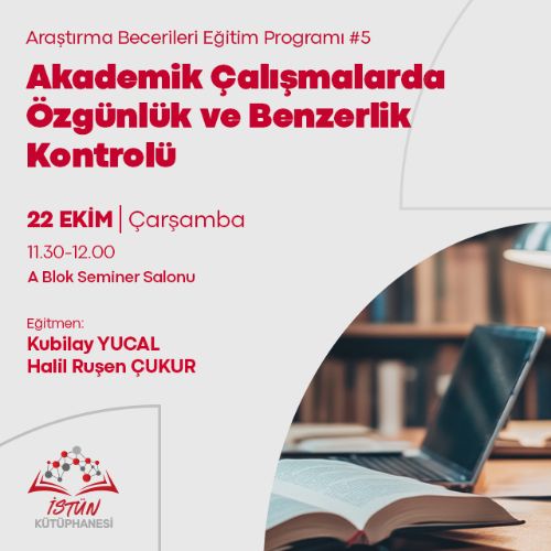 Akademik Çalışmalarda Özgünlük ve Benzerlik Kontrolü