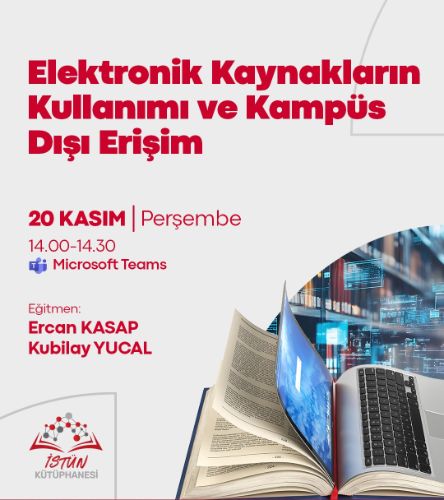 Elektronik Kaynakların Kullanımı ve Kampüs Dışı Erişim