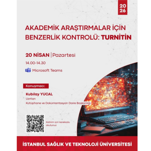Akademik Araştırmalar için Benzerlik Kontrolü: Turnitin