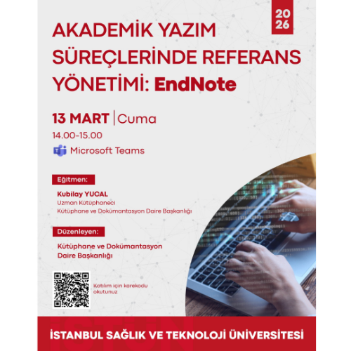 Akademik Yazım Süreçlerinde Referans Yönetimi: EndNote