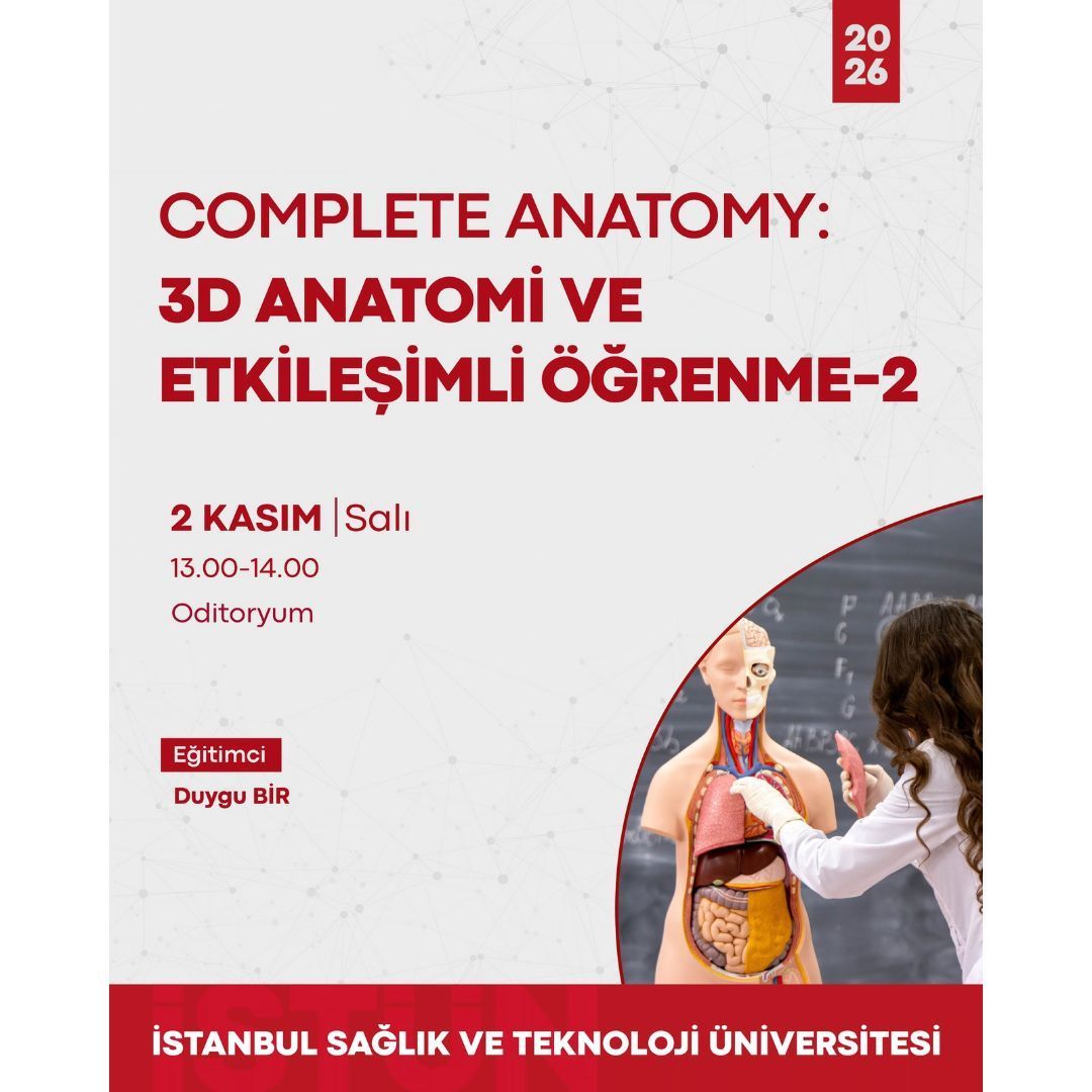 3D Anatomi ve Etkileşimli Öğrenme