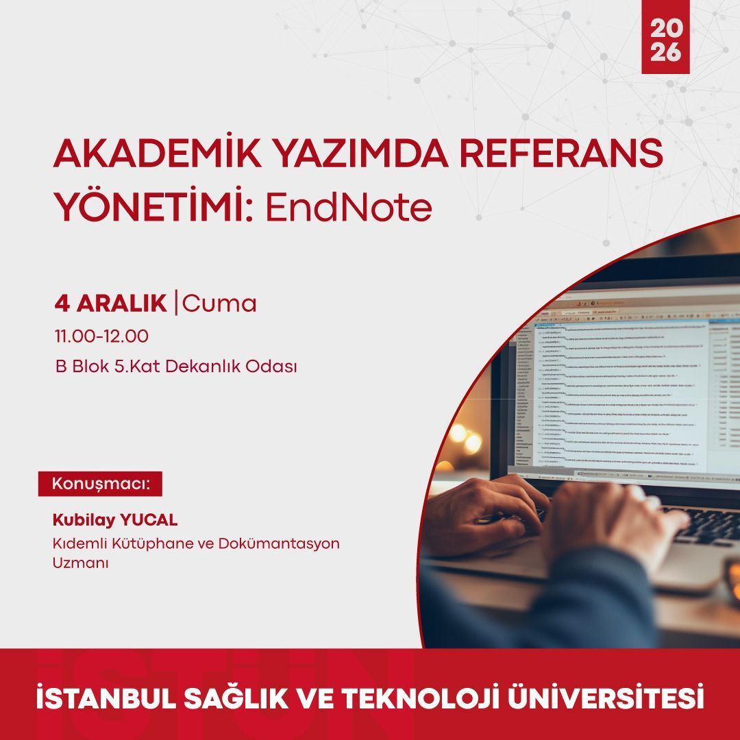Akademik Yazımda Referans Yönetimi : EndNote