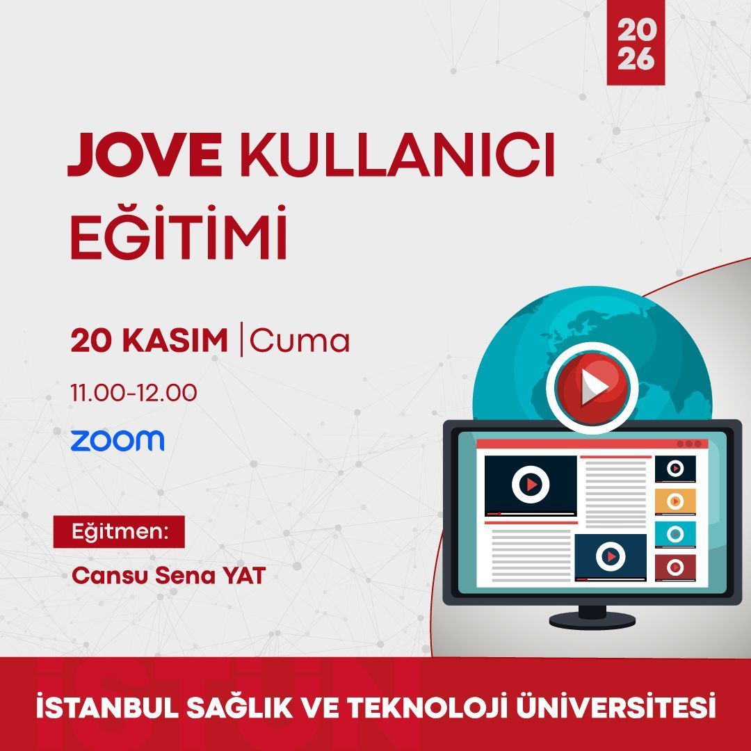 JoVE Kullanıcı Eğitimi